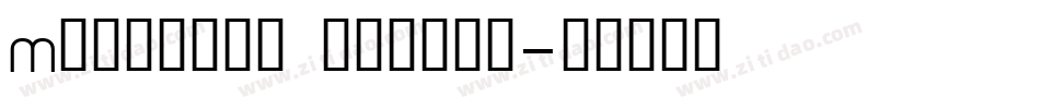 Mithella medium字体转换